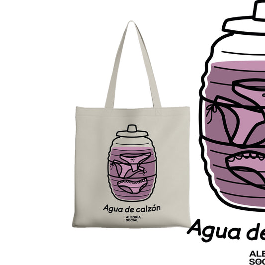 Tote bag Agua de calzon