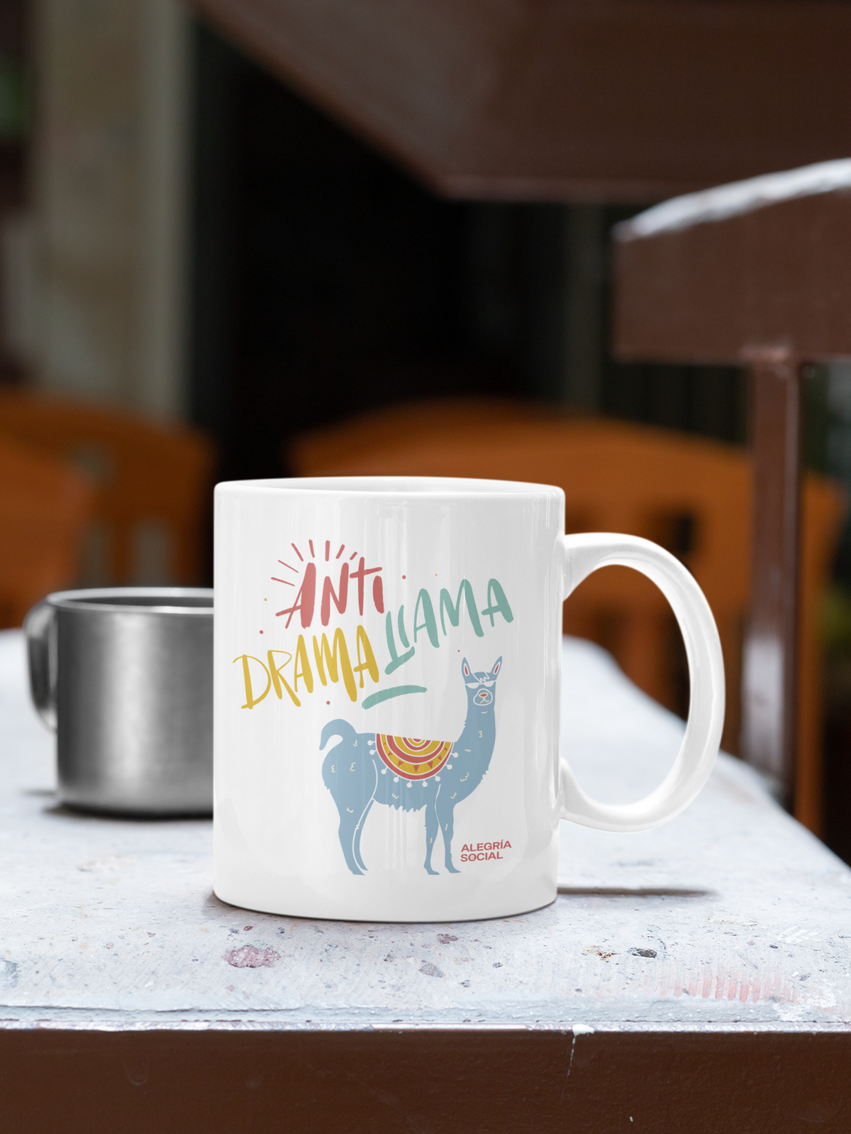 Taza Anti drama llama