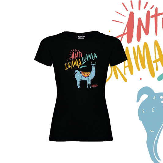 Polera Mujer Anti drama llama