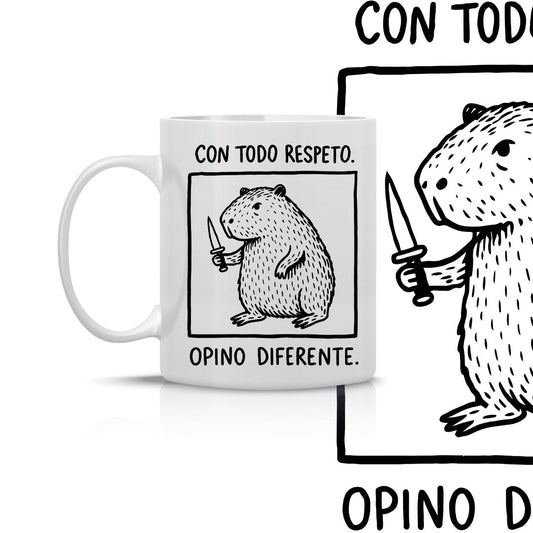 Taza Con todo respeto