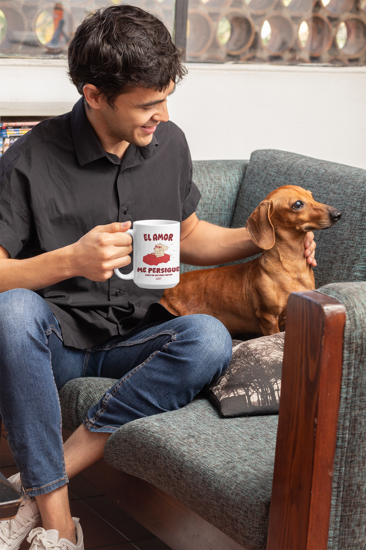 Taza el amor me persigue