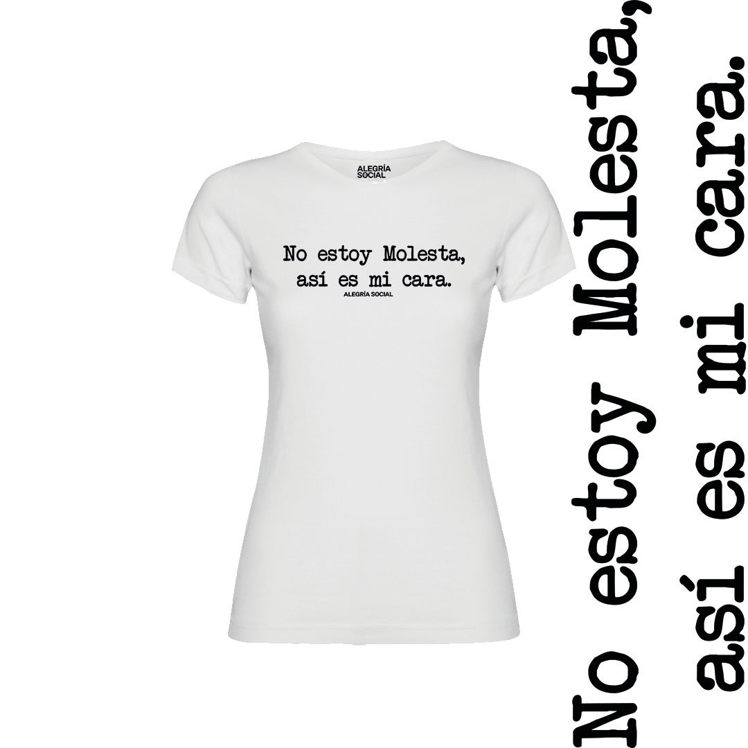 Polera Mujer No estoy molesta