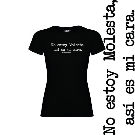Polera Mujer No estoy molesta