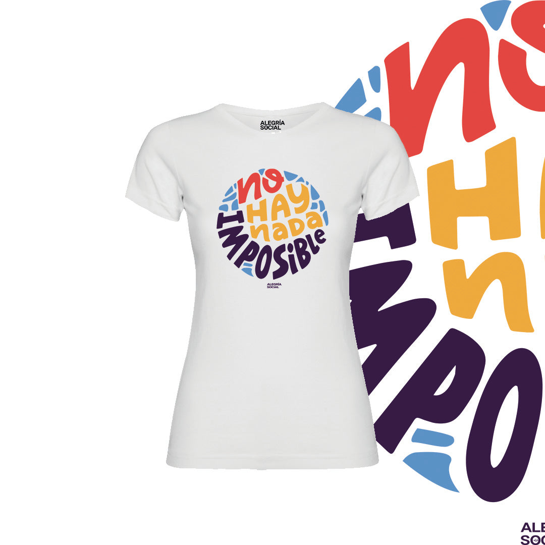 Polera Mujer No hay nada imposible