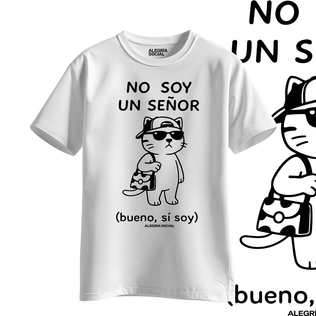 Polera Unisex No soy un señor