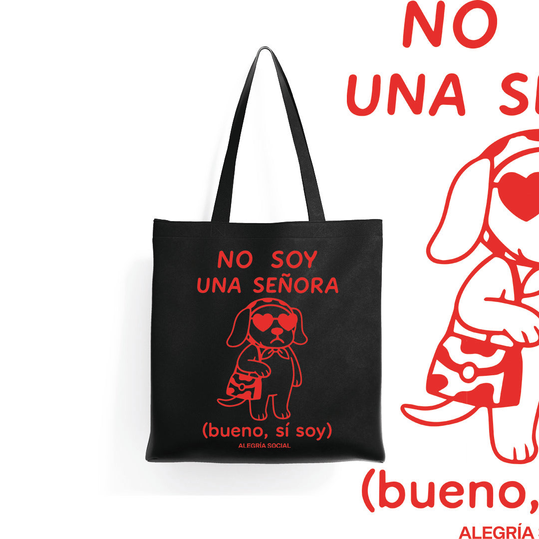 Tote bag No soy un señora