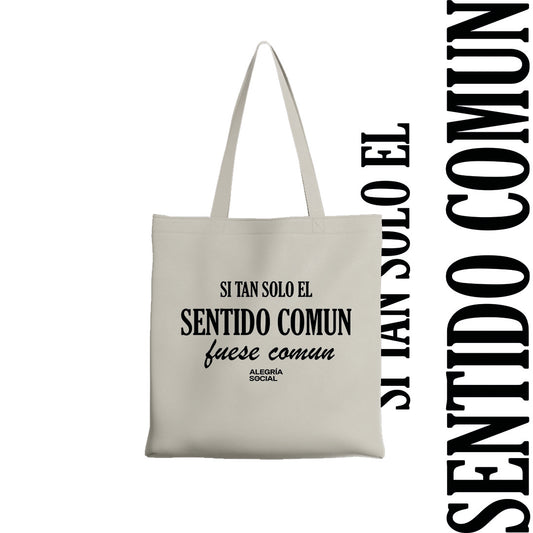 Tote bag Sentido común