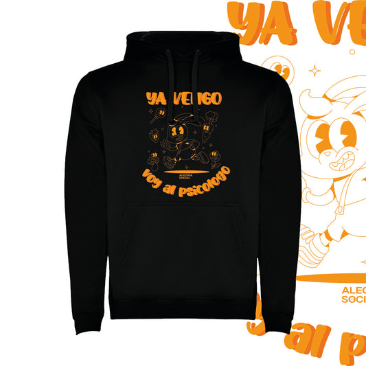 Polerón Unisex Ya vengo voy al psicologo