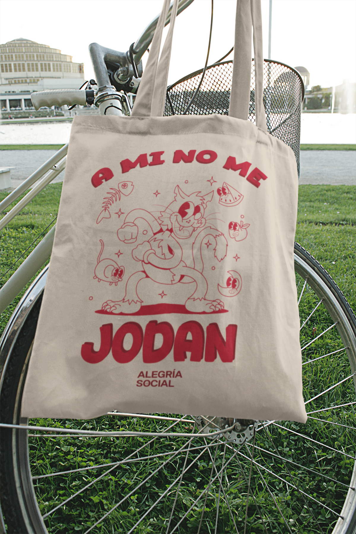 Tote bag a mi no me jodan