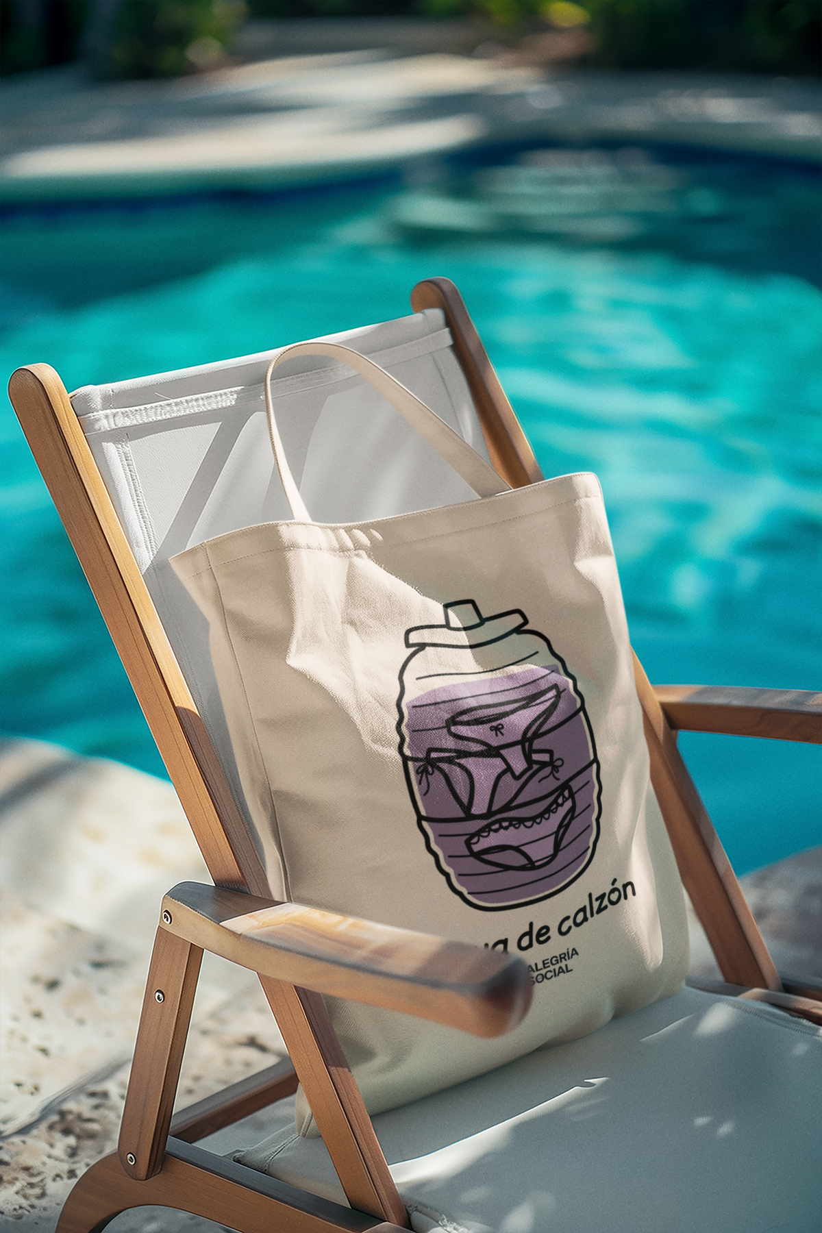 Tote bag Agua de calzon