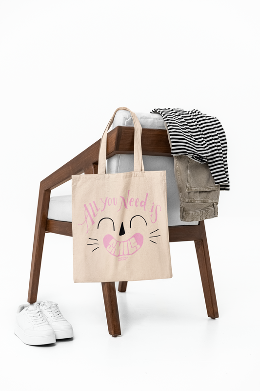 Tote bag All you need is smile