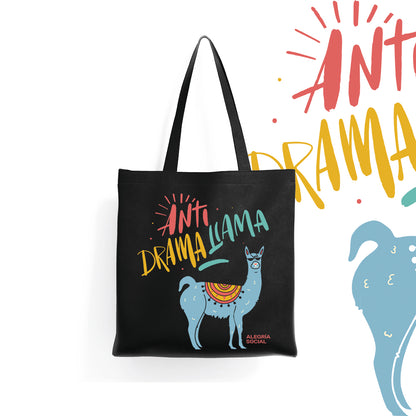 Tote bag Anti drama llama