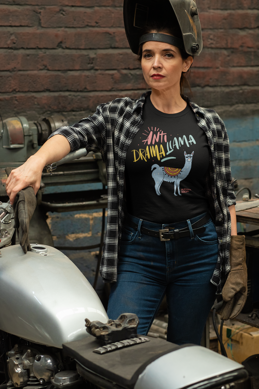 Polera Mujer Anti drama llama