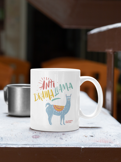 Taza Anti drama llama