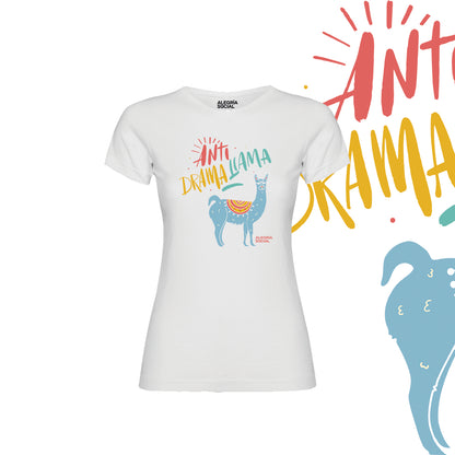 Polera Mujer Anti drama llama