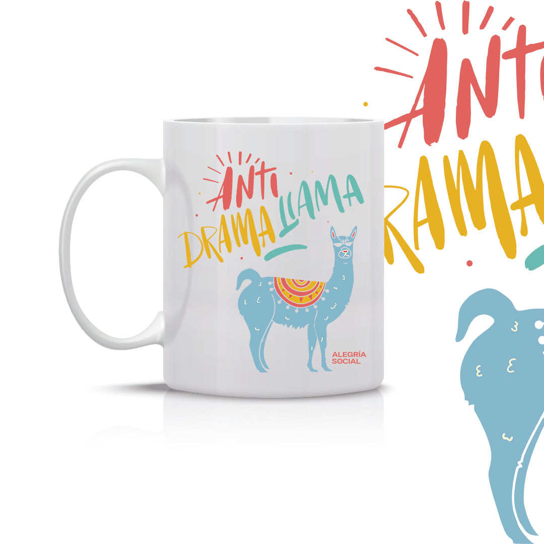 Taza Anti drama llama