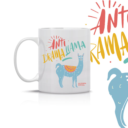 Taza Anti drama llama