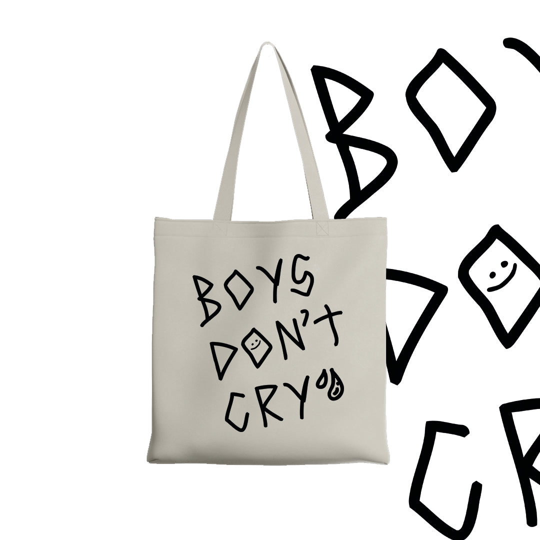 Tote bag Boys don´t cry