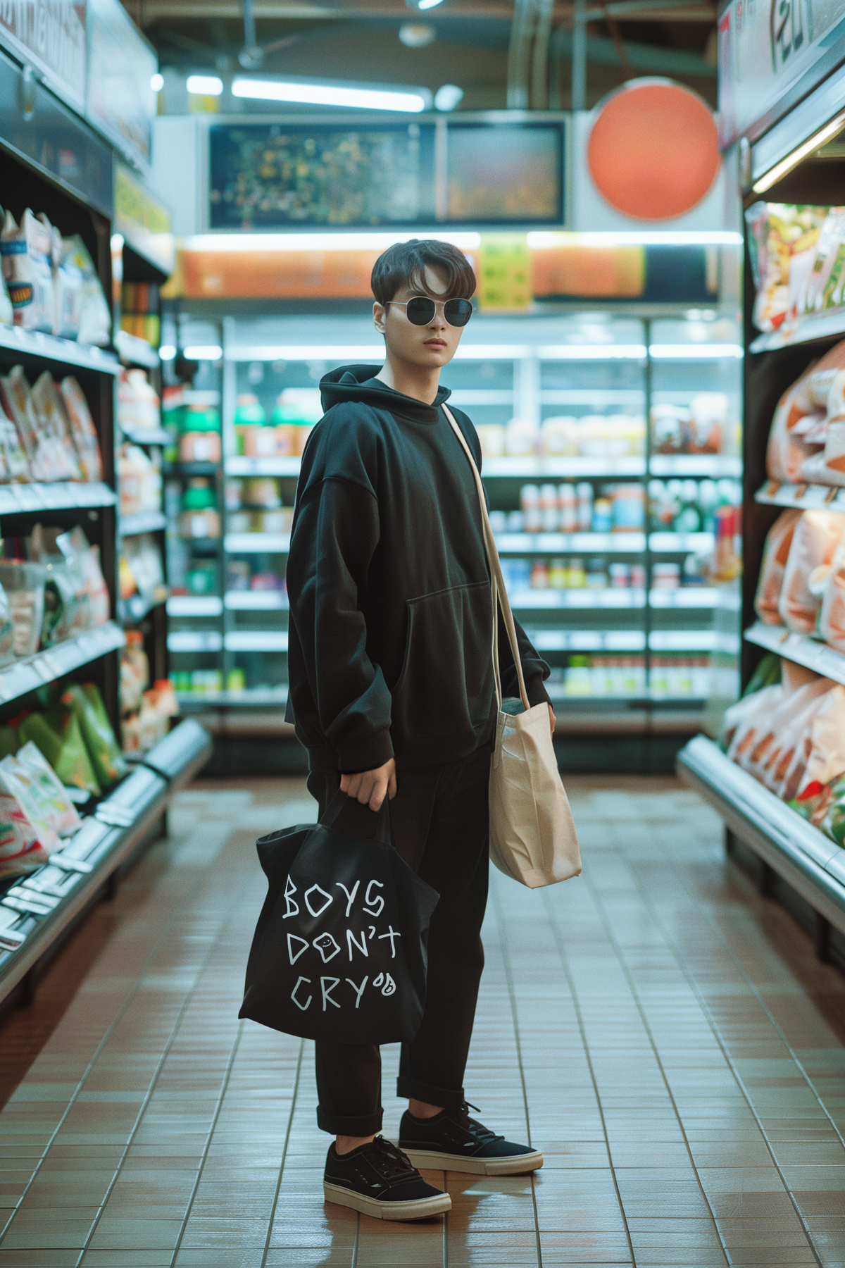 Tote bag Boys don´t cry