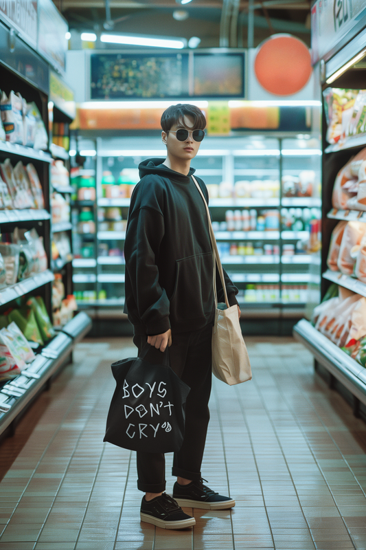 Tote bag Boys don´t cry
