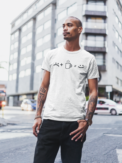 Polera Unisex Café Happy