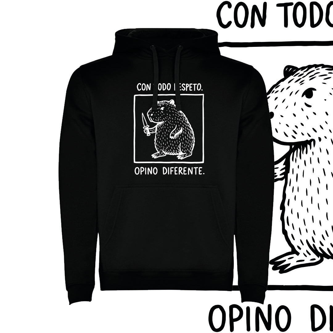 Polerón Unisex Con todo respeto