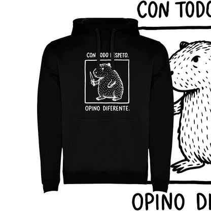 Polerón Unisex Con todo respeto