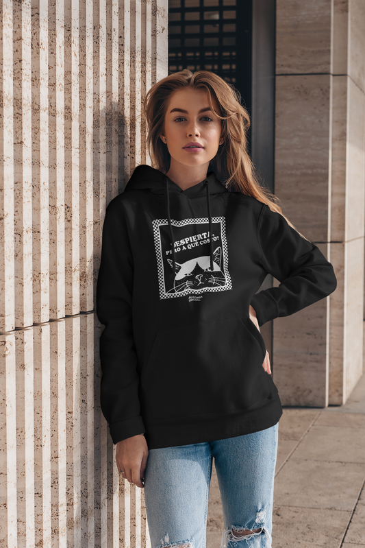 Polerón Unisex Despierta pero a que costo