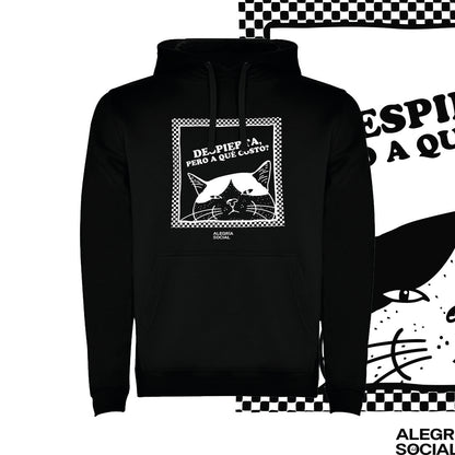 Polerón Unisex Despierta pero a que costo