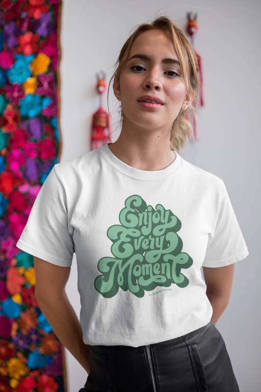 Polera Mujer Enjoy every moment