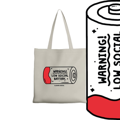 Tote bag Batería social