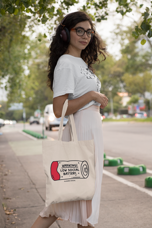 Tote bag Batería social