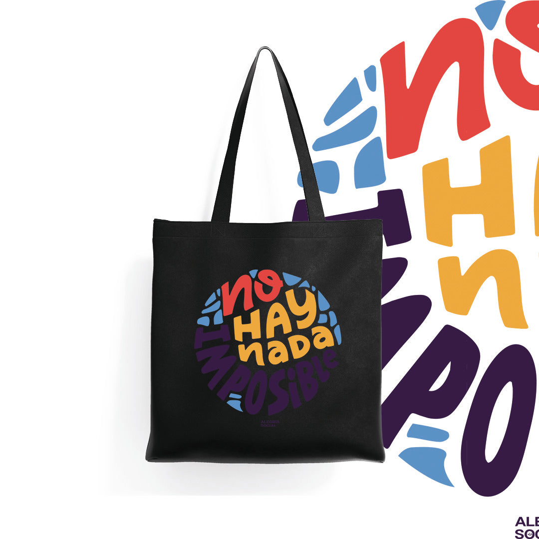 Tote bag No hay nada imposible