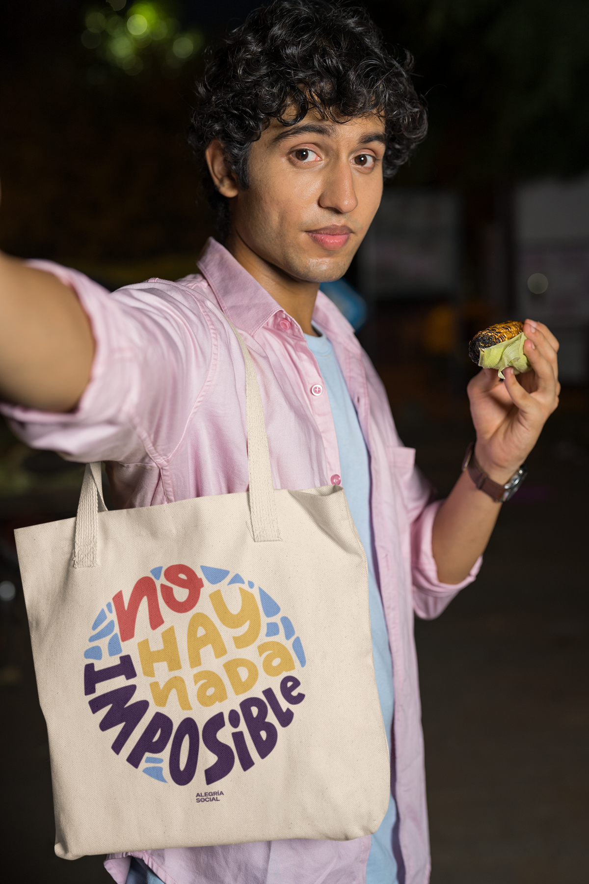 Tote bag No hay nada imposible