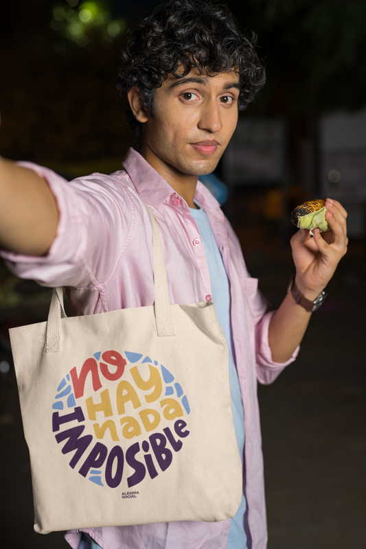 Tote bag No hay nada imposible