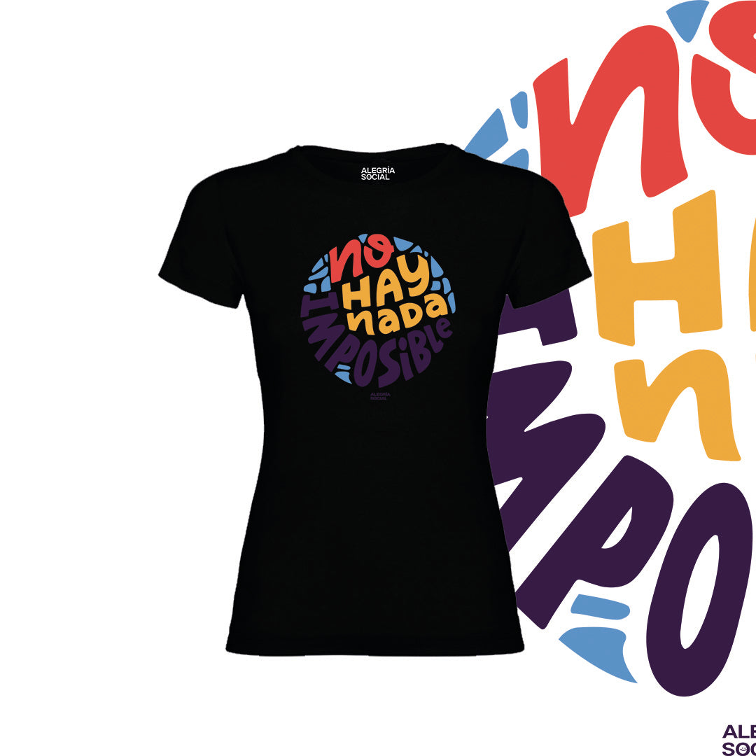 Polera Mujer No hay nada imposible