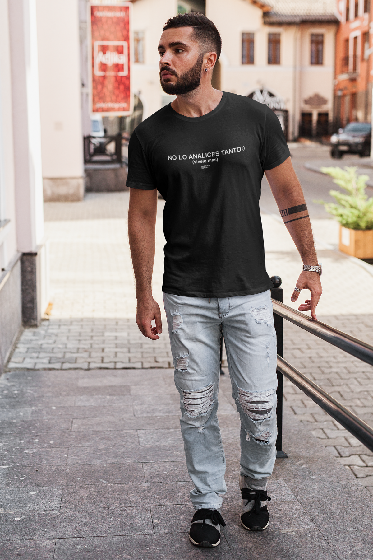 Polera Unisex No lo analices tanto