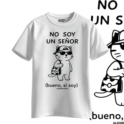 Polera Unisex No soy un señor