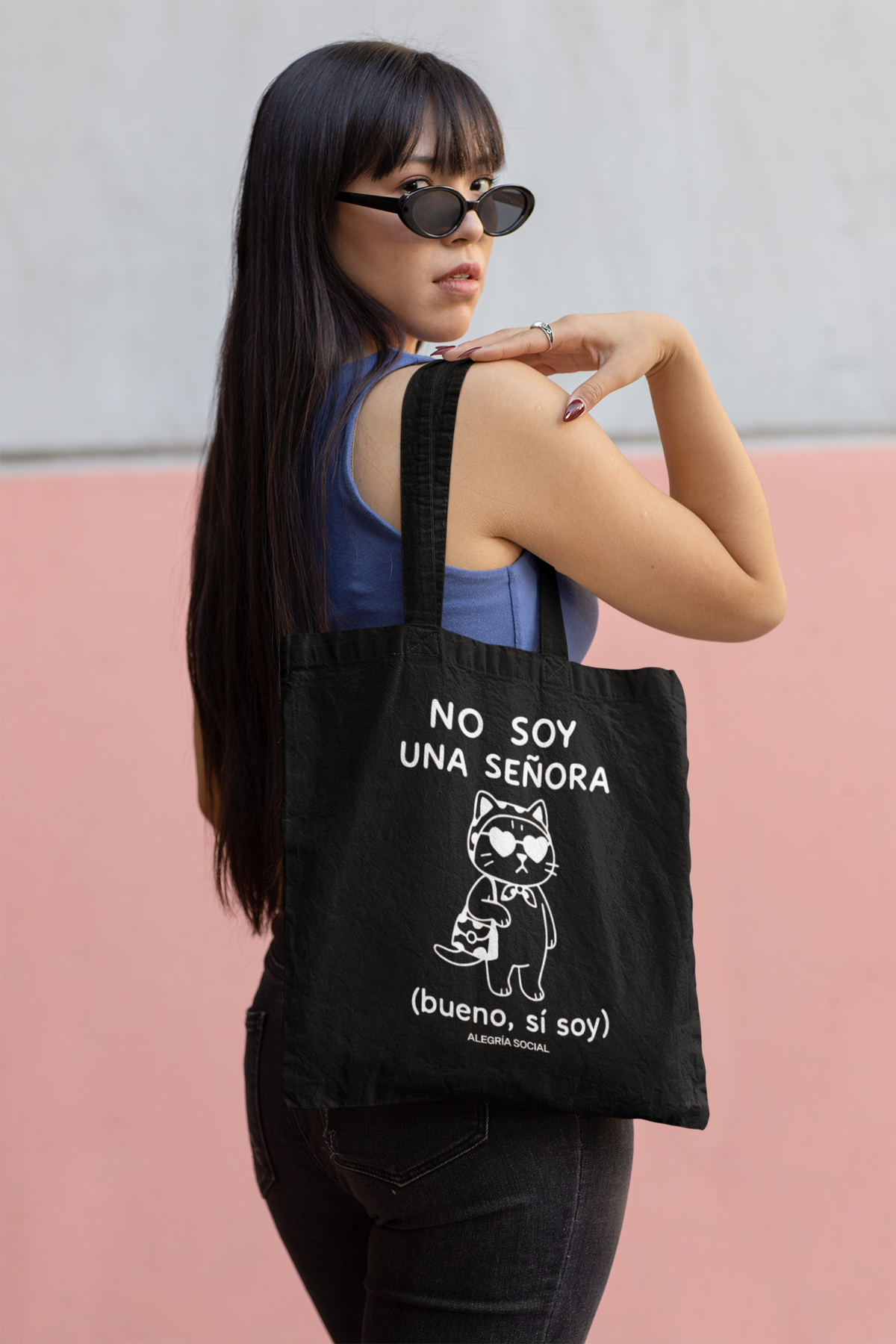 Tote bag No soy un señora gata