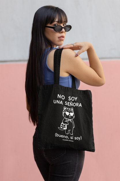 Tote bag No soy un señora gata