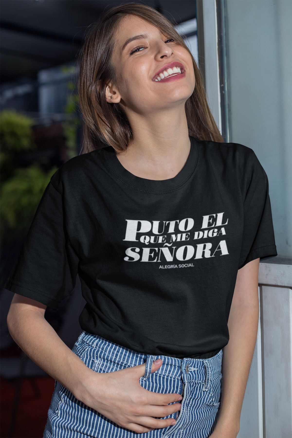 Polera Mujer Puto el que me diga señora