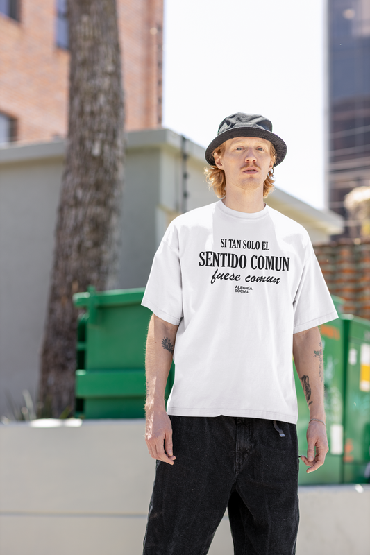 Polera Unisex Sentido común