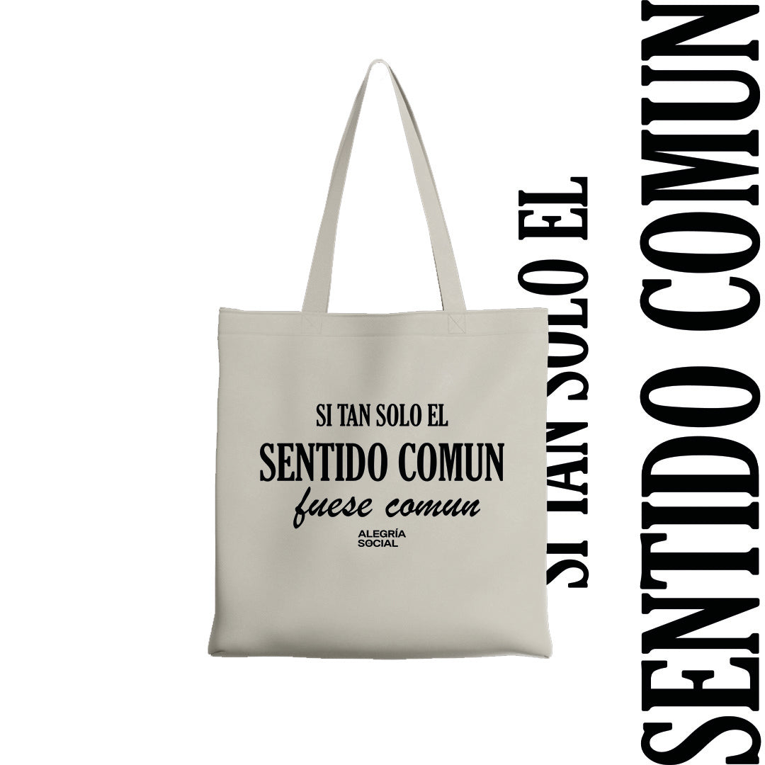 Tote bag Sentido común