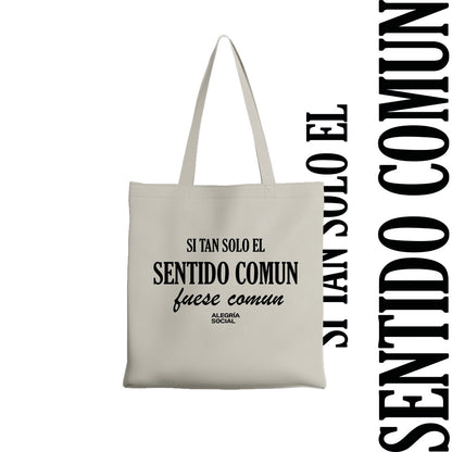 Tote bag Sentido común