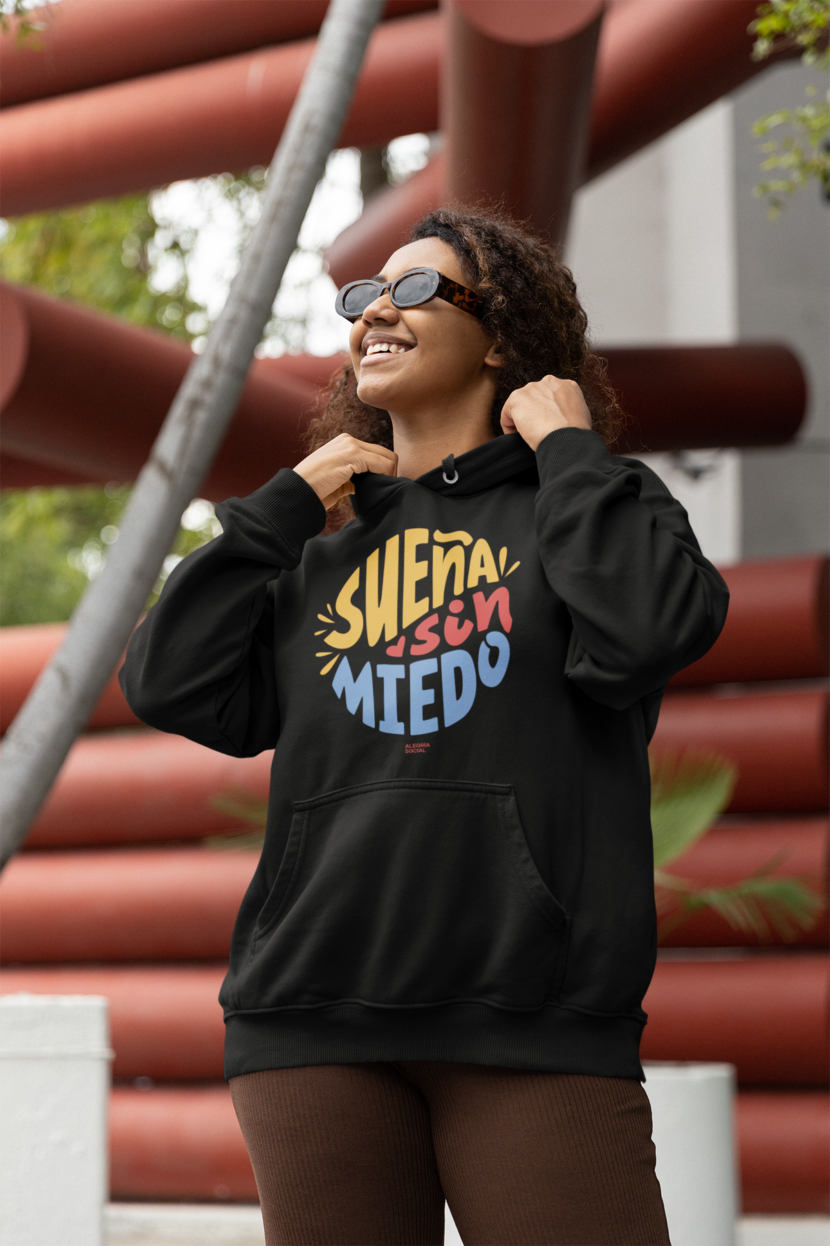 Polerón Unisex Sueña sin miedo