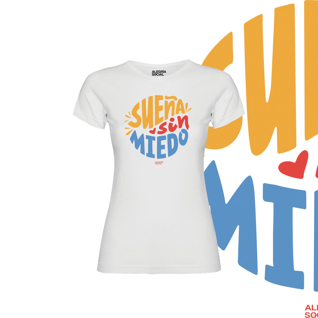 Polera Mujer Sueña sin miedo