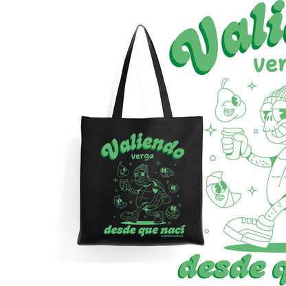 Tote bag Valiendo verga
