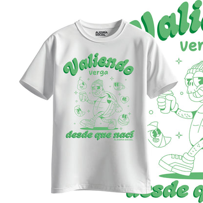 Polera Unisex Valiendo Verga