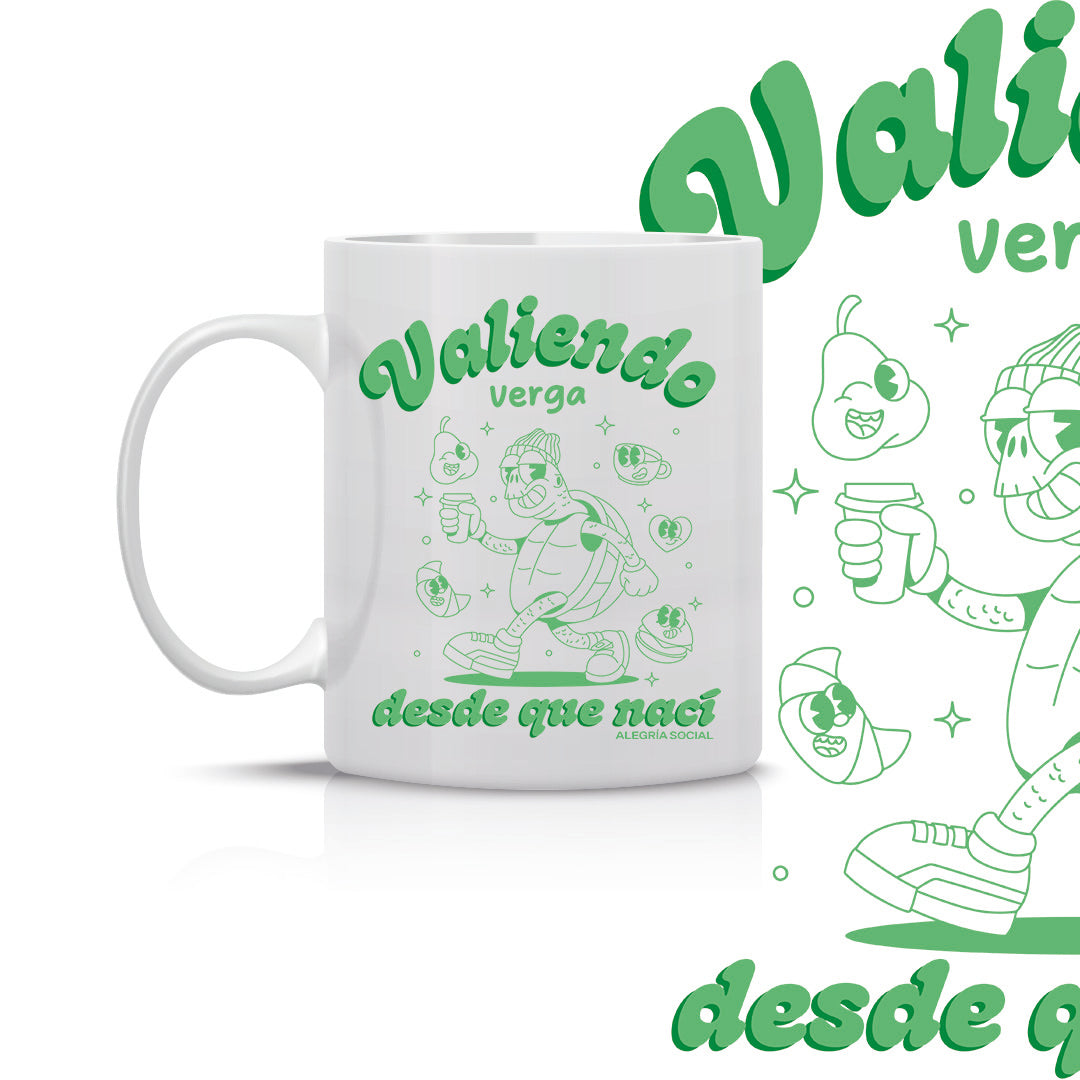 Taza valiendo verga