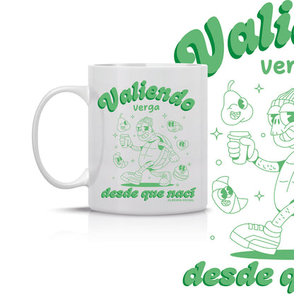 Taza valiendo verga